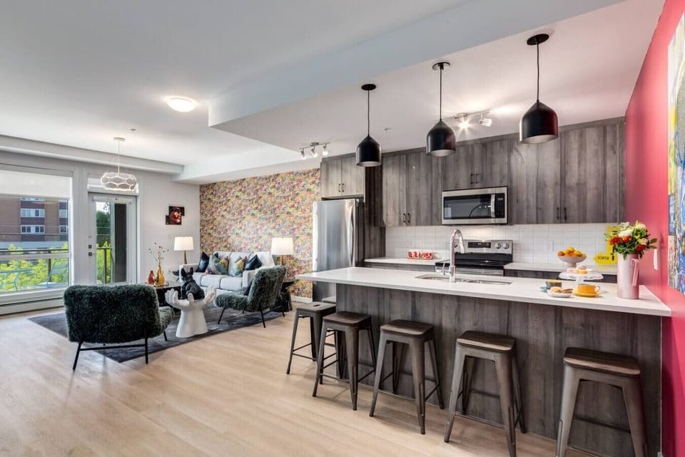 Perfect open concept for cooking and spending time with loved ones.