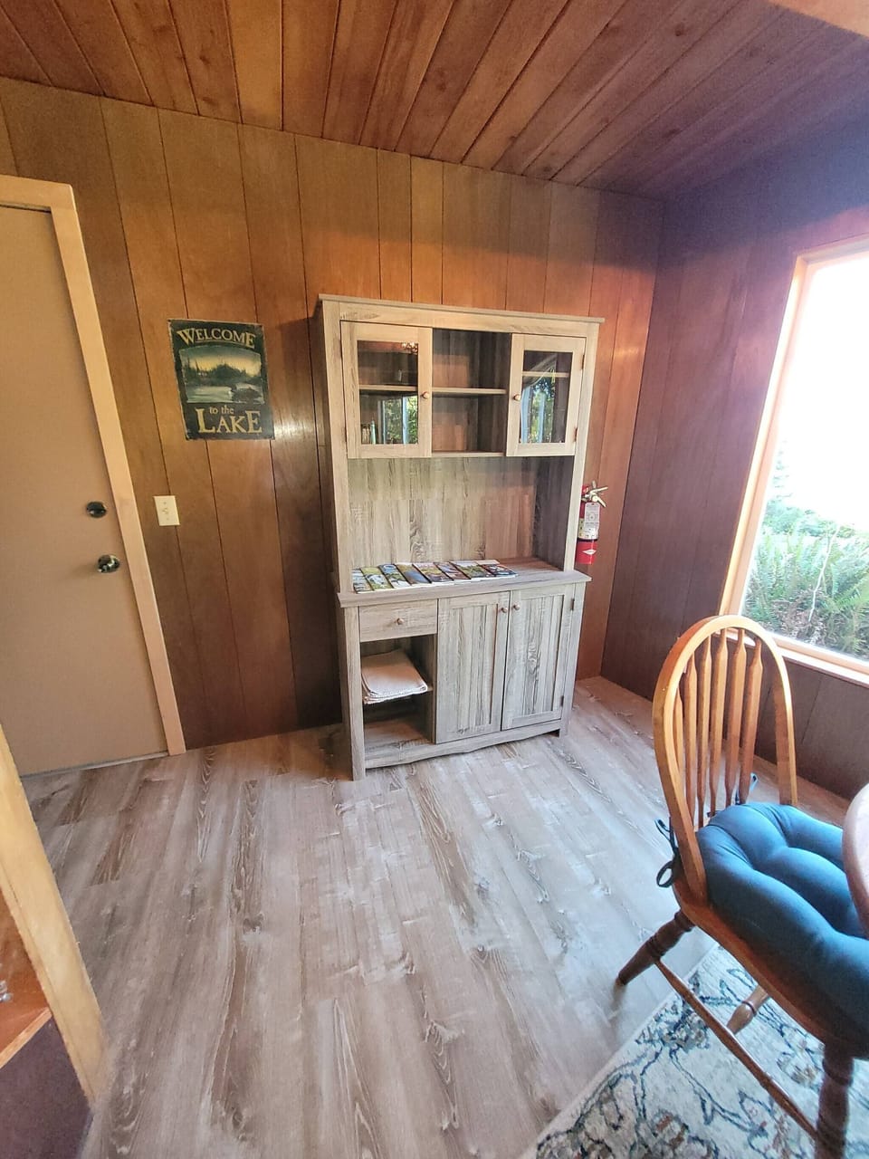 dining room hutch, perfect for spending holidays.