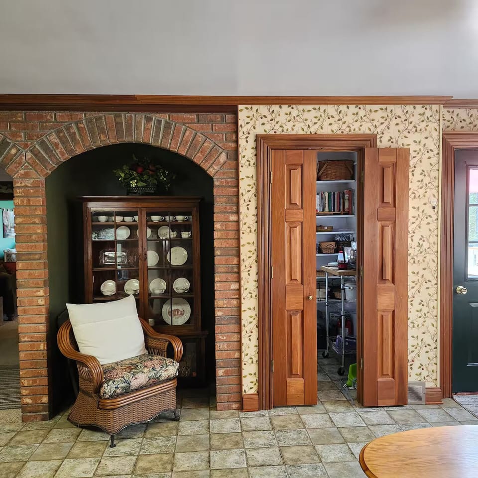In the pantry, you'll find coloring supplies, activities for the kids, and more