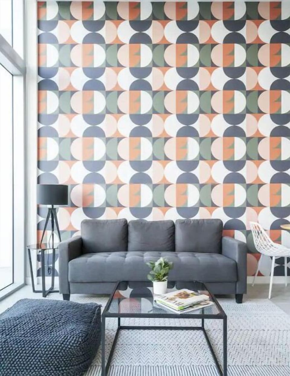 A comfortable and stylish living area.