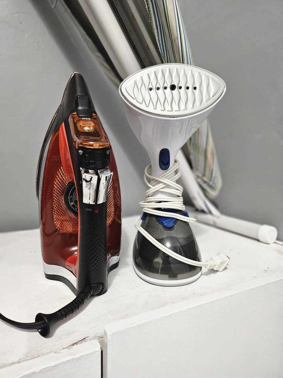 Iron & Steamer Available 