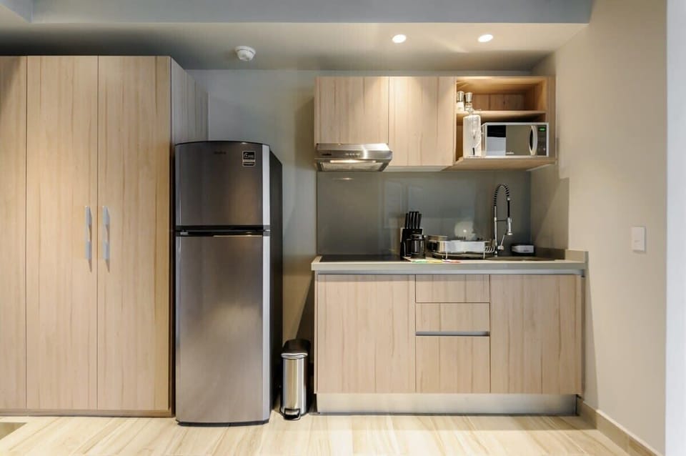 Fully equipped kitchen