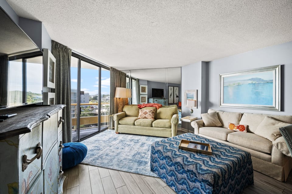 Oceanfront Living Room