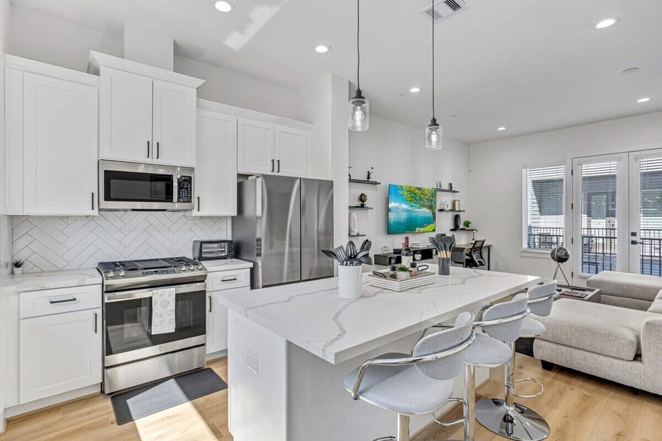 Second Floor Kitchen with wide space and all basic amenities