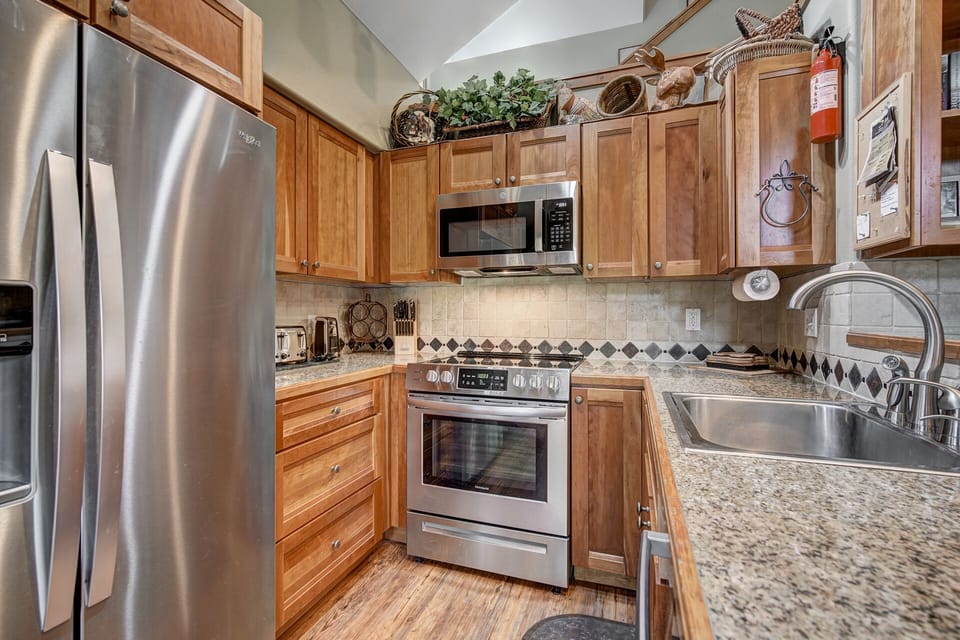 updated kitchen