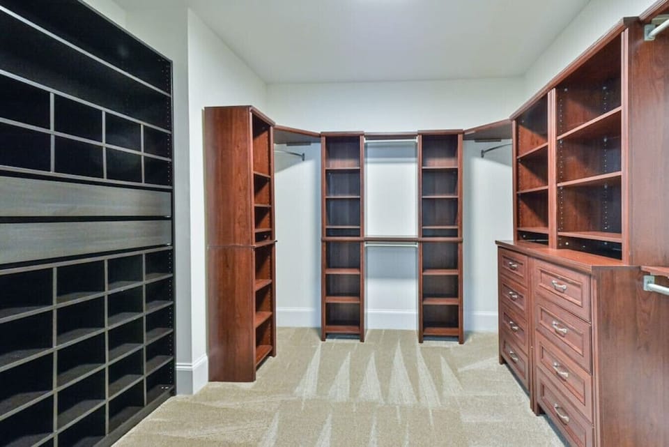 Check Out This Custom Closet in the Master Bedroom