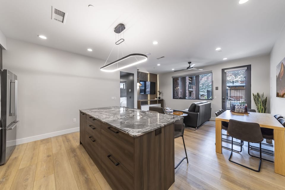 Dining and Living room
