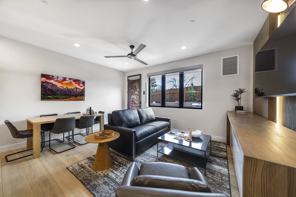 Living room and Dining Area