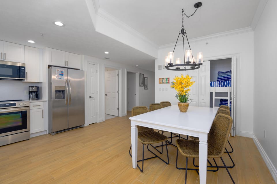 Very spacious condo with all the basics!