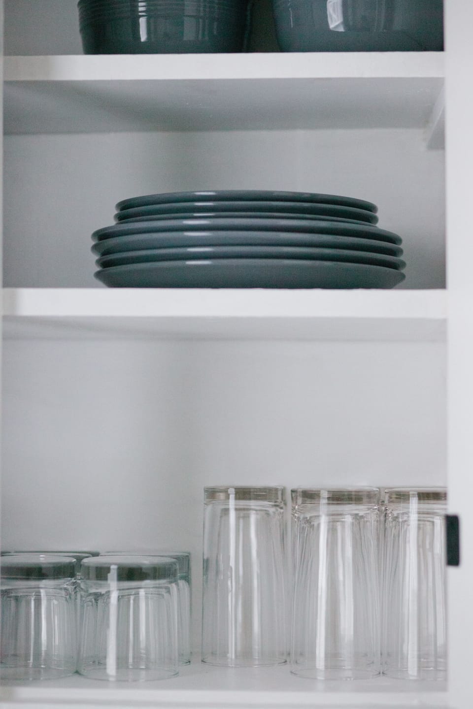 We mean fully stocked kitchen with plates, glasses, and eating utensils too!