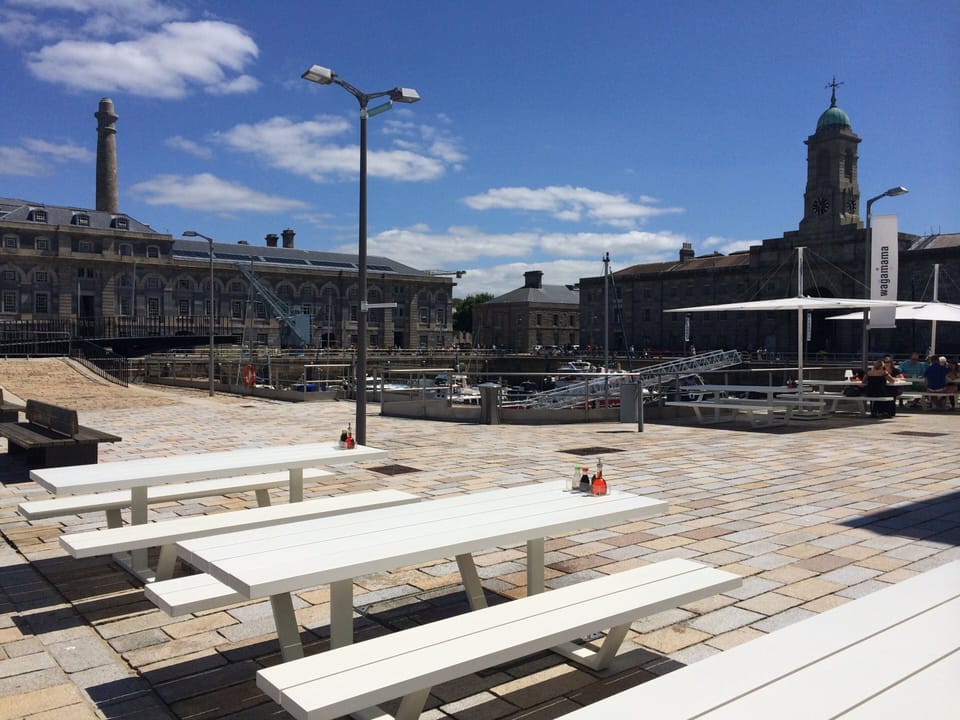 View over the harbour