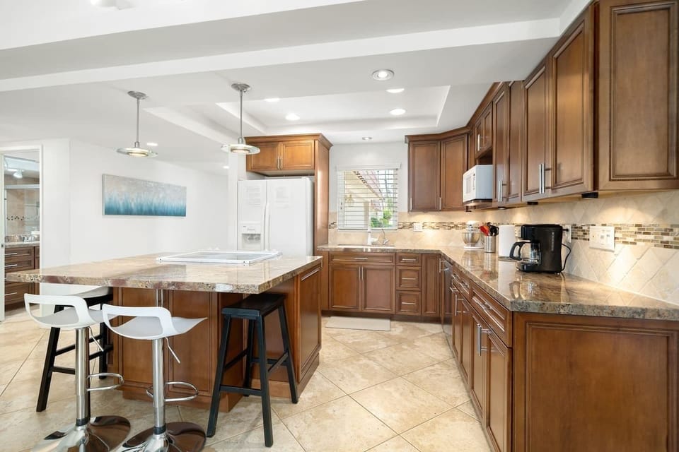 Fully stocked kitchen to make your stay a breeze!