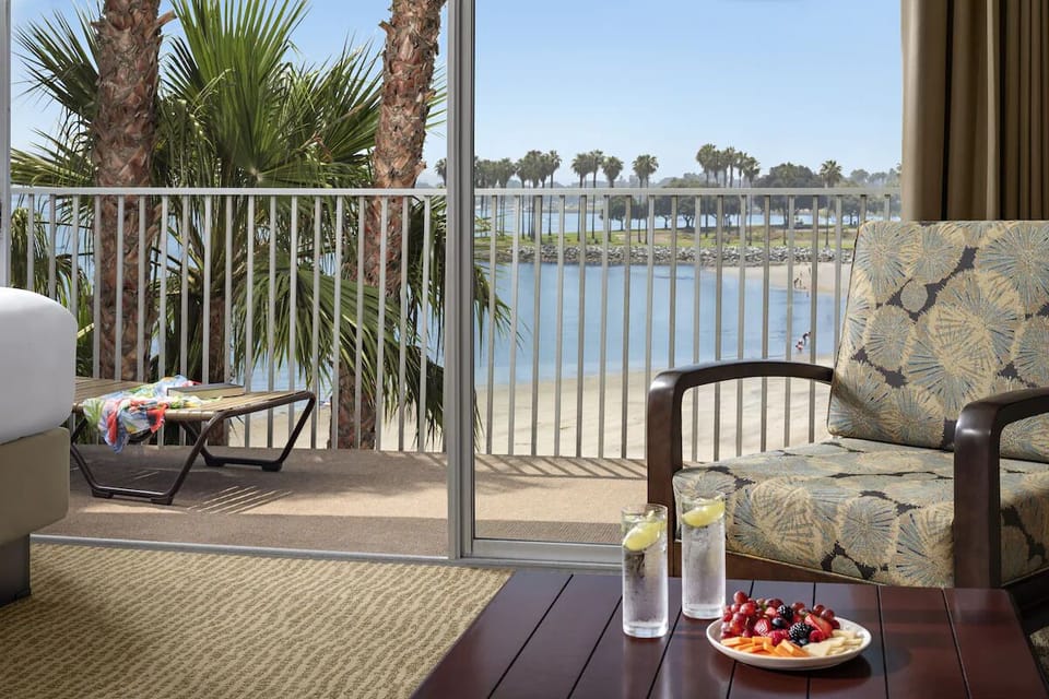 Enjoy morning coffee as the coastline wakes up below