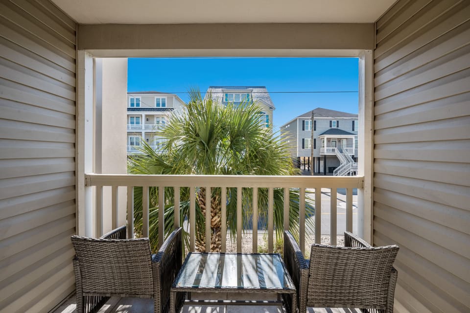 Have your coffee while enjoying the morning breeze.