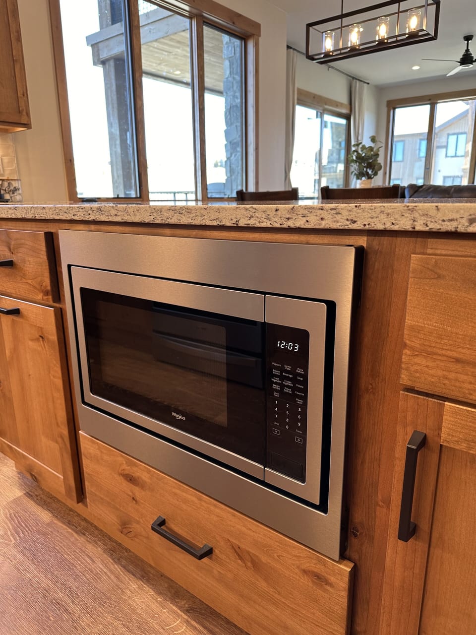 In island microwave