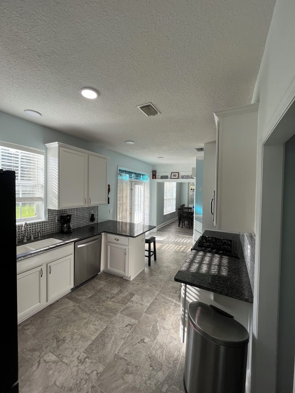 Kitchen from side entrance