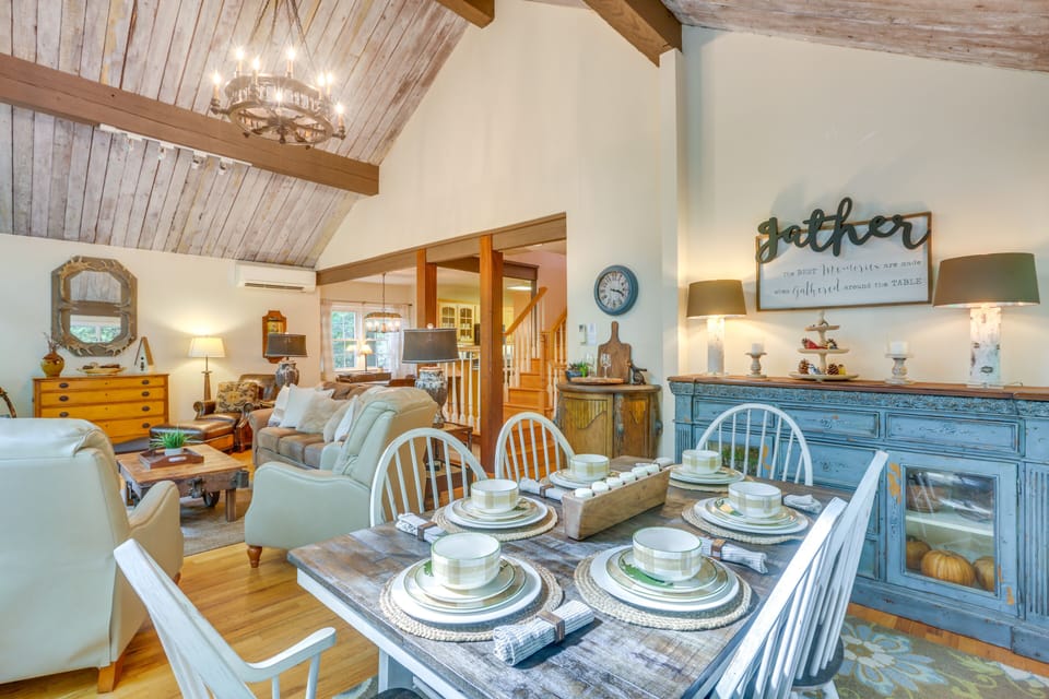 Dining Area | 1st Floor | Dishware + Flatware