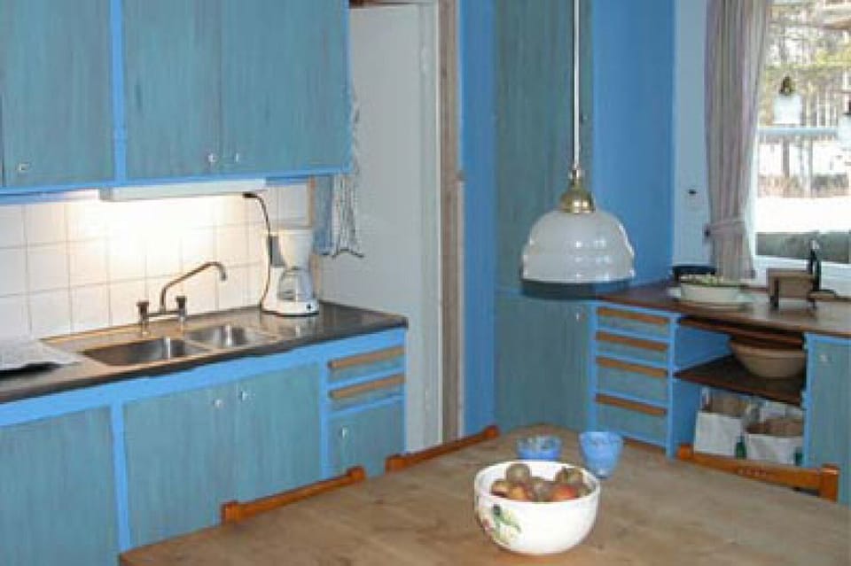 kitchen of holiday cottage