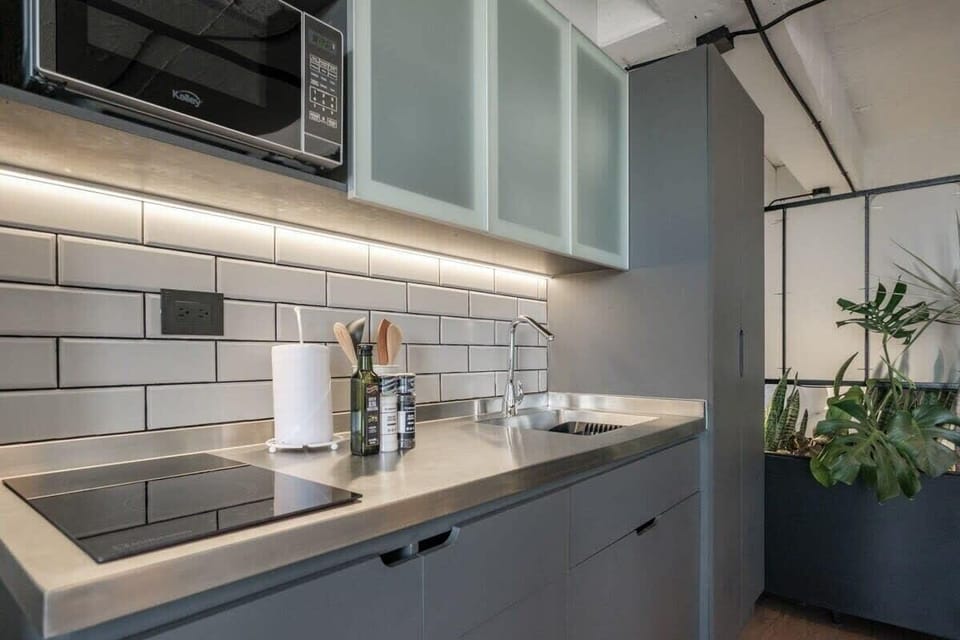 Fully equipped kitchen
