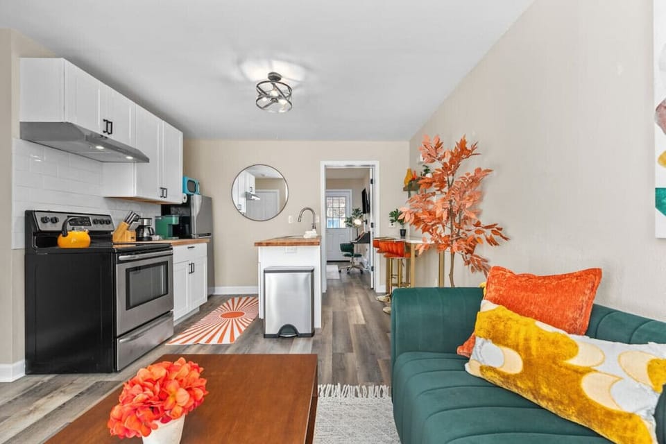 Open concept and a warm space ~ your home away from home!