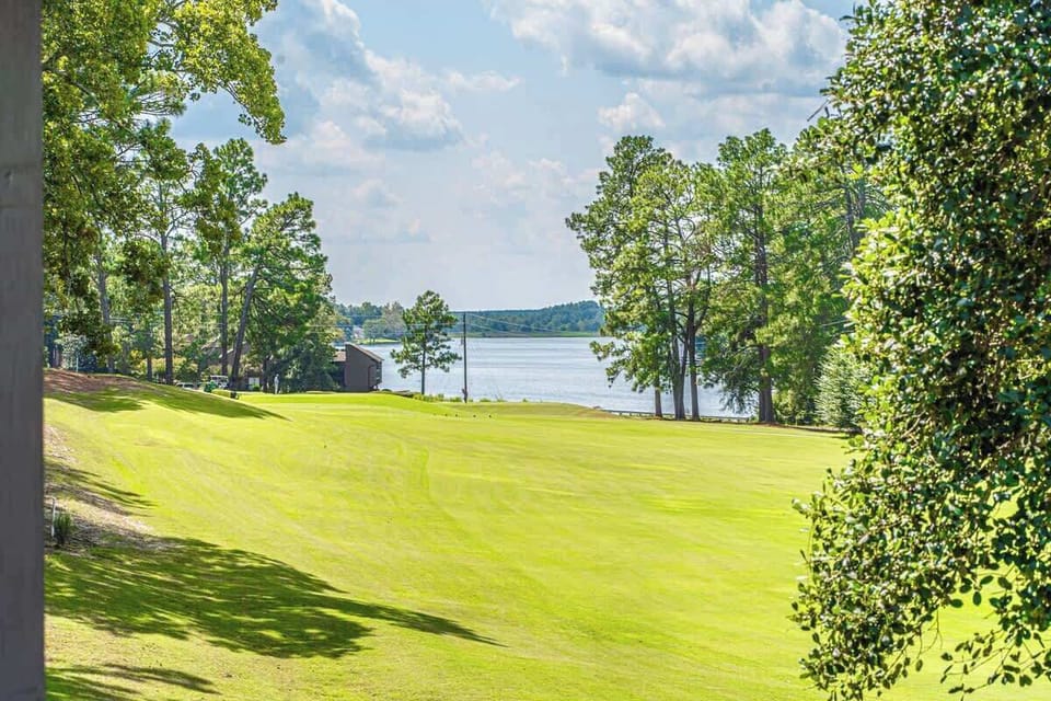 Beautiful fairway and lake view