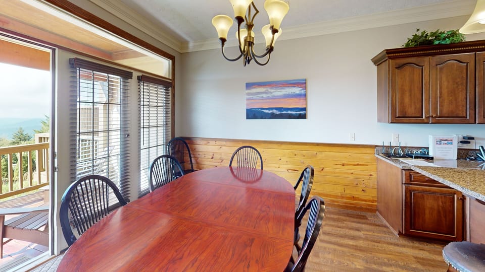 Indoors, Hardwood, Dining Room, Dining Table, Furniture