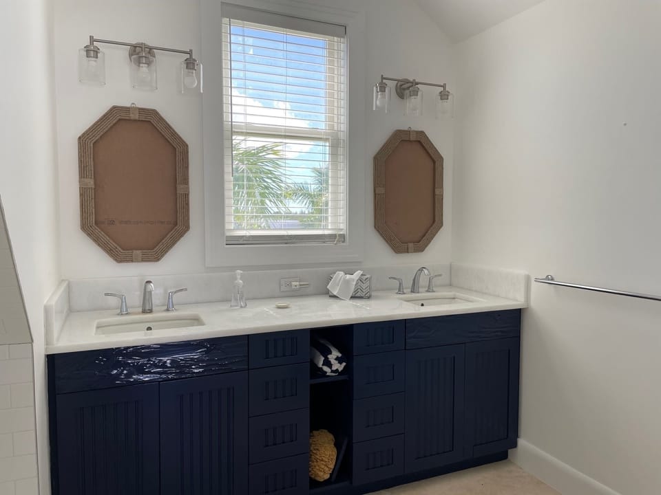 Twin bath with tub/shower