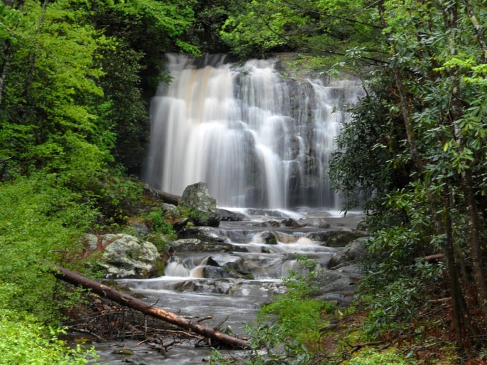 Enjoy some great scenery and fantastic drives through the mountains during the fall! Note, this is not a picture of the view from the house but in the Smoky Mountains