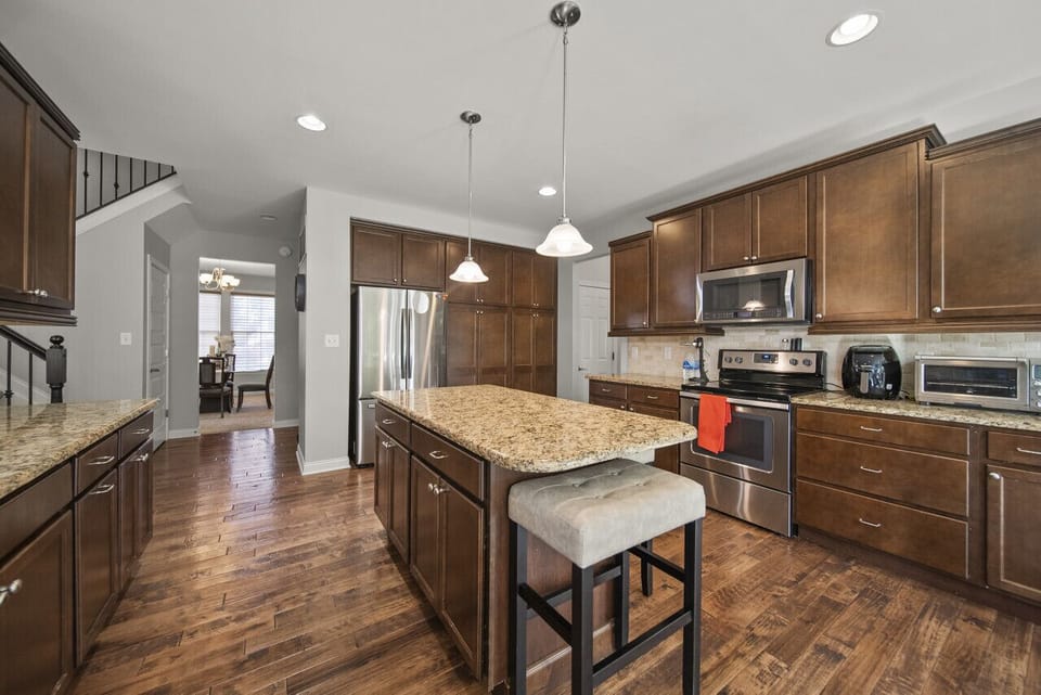 Everyone loves a kitchen island!