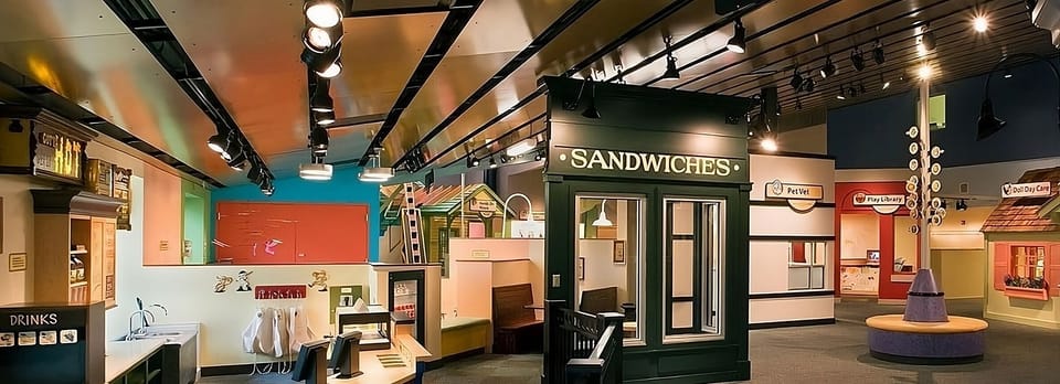 Let kids explore and play safely in a colorful indoor space.