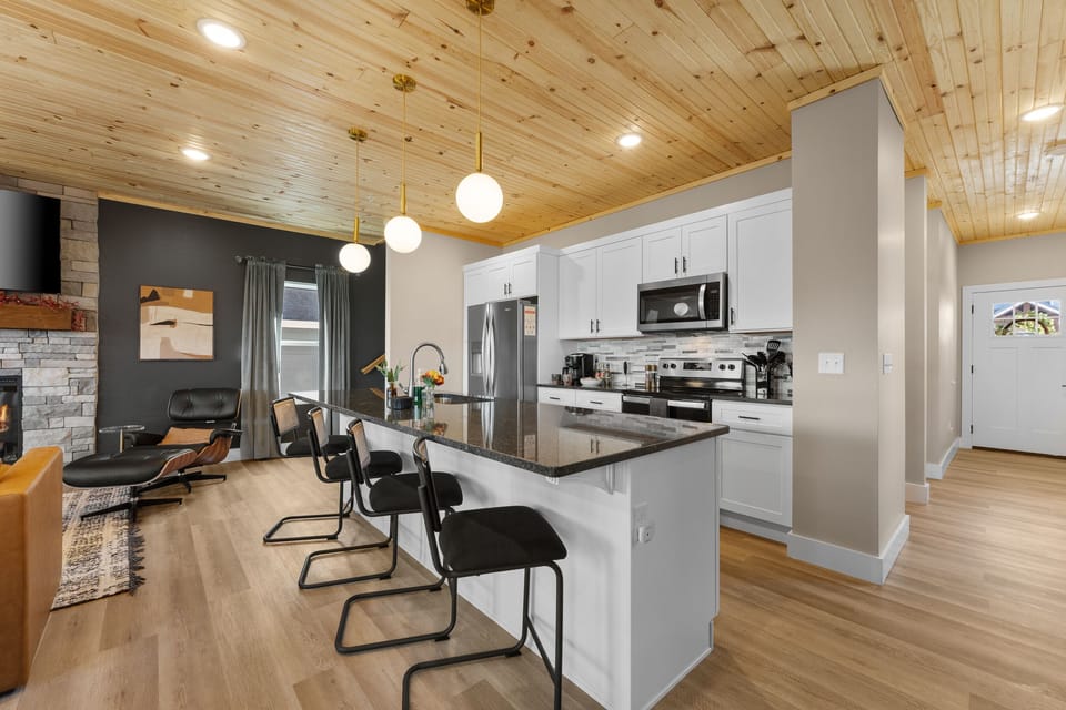 Spacious Kitchen Oasis: Whip up your culinary masterpieces in style with sleek finishes!