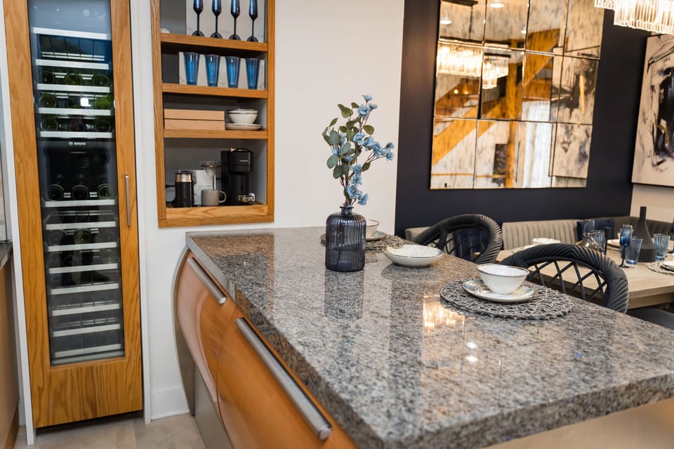 The Wine Cooler and the Coffee Bar are always a hit!