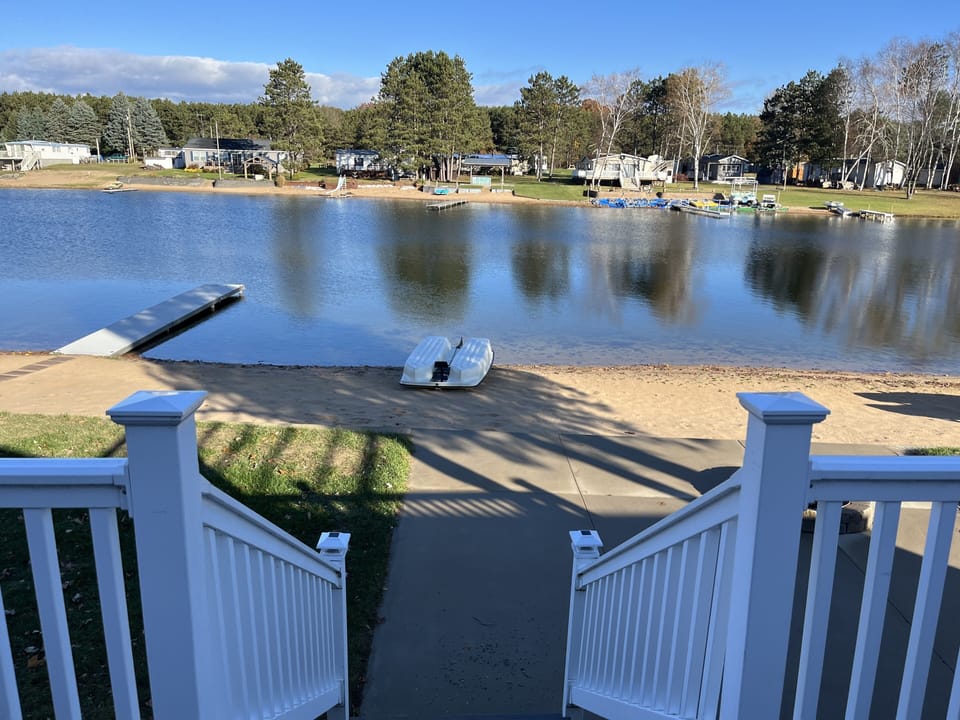 Walk out to the beach