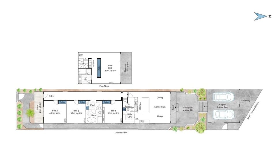 Bonnie Belle Floorplan