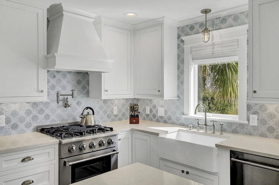 Kitchen at 1 Beach Club.