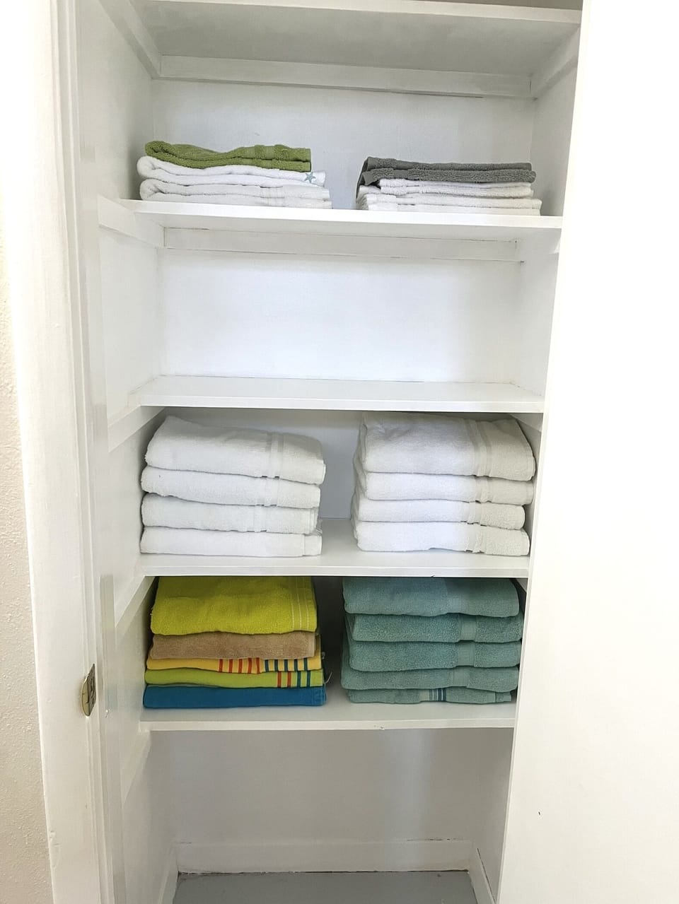 We have the beach towels. 