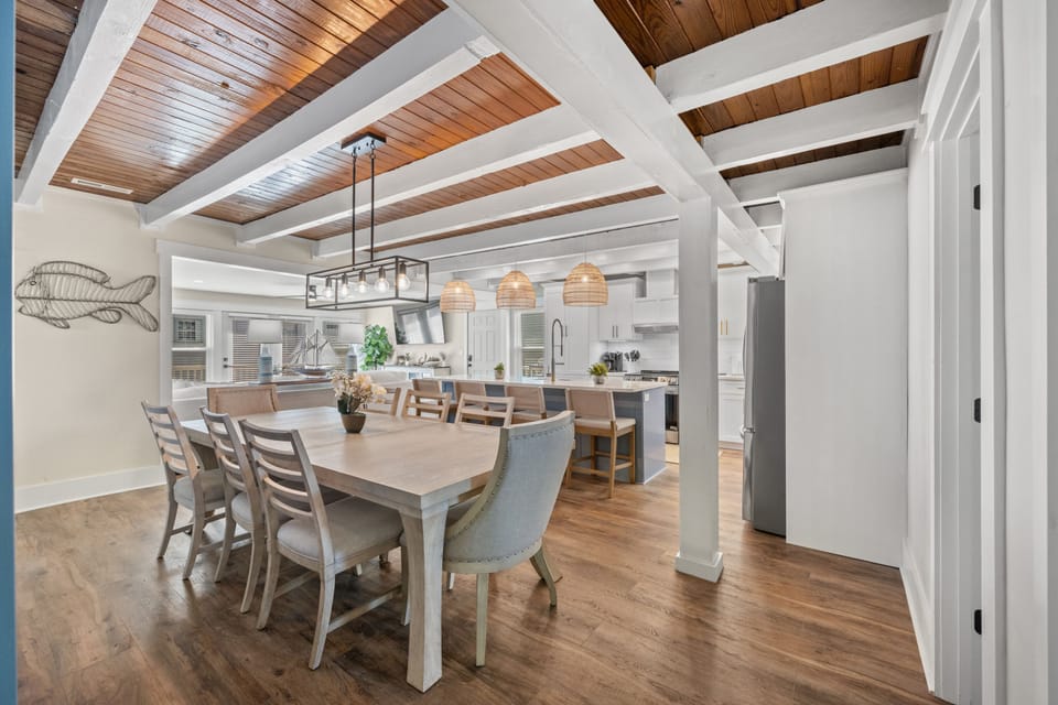 Sit down for a home cooked meal while making wonderful memories.