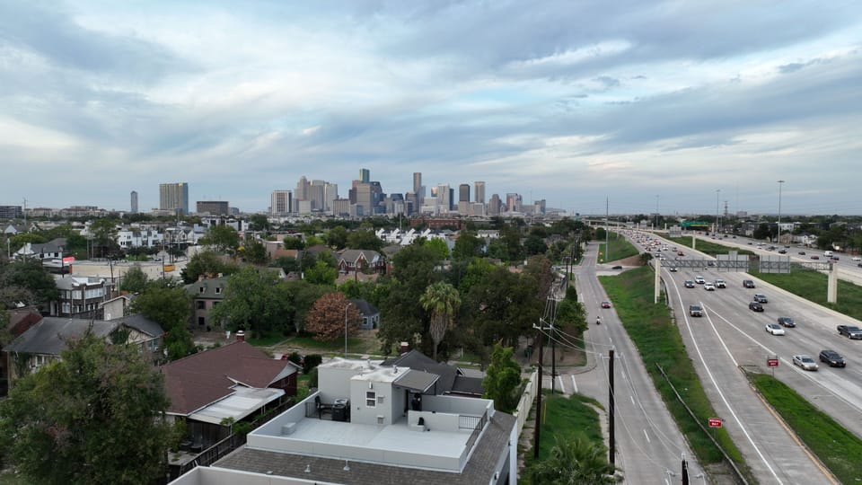 Downtown View from our completed rooftop