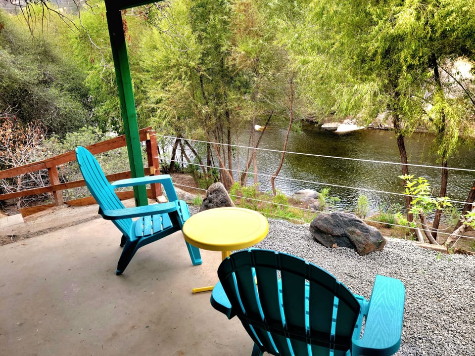 Relax & Recharge while enjoying this beautiful view of the River 😍 