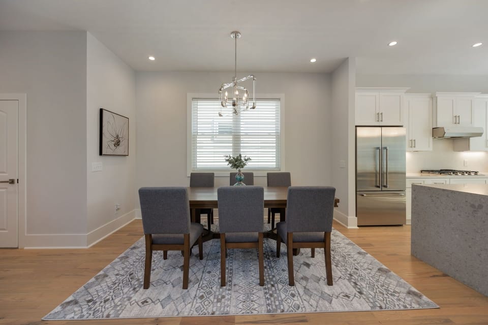 (1st Floor) Formal dining table for 6.