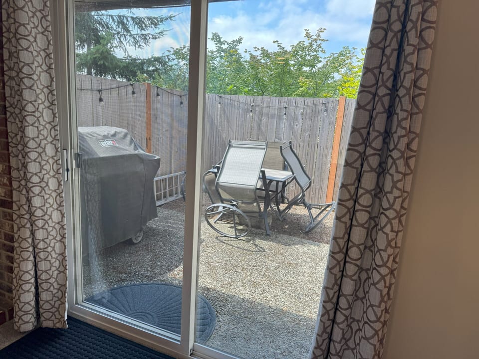 Back patio