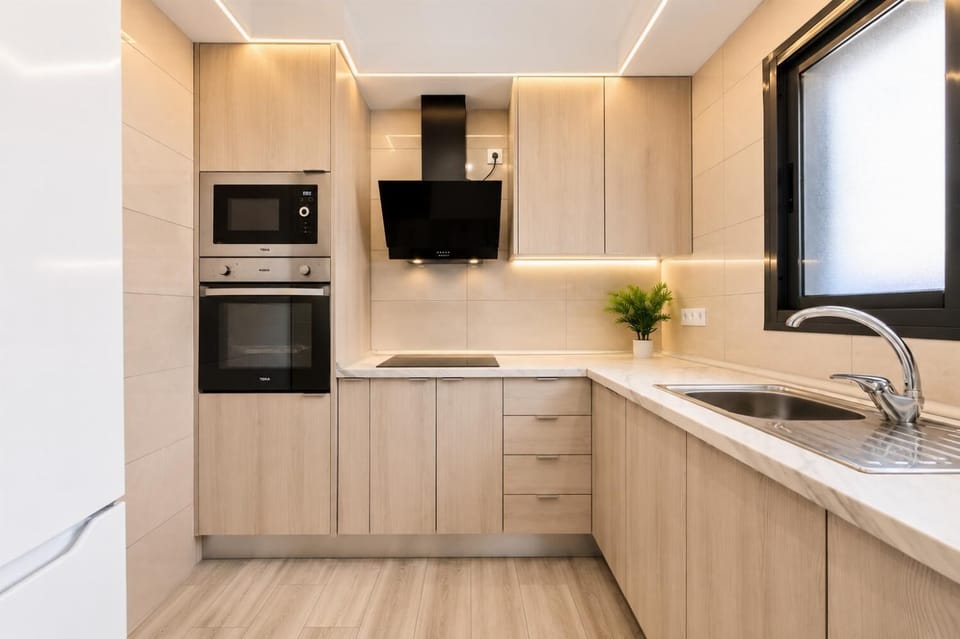 Equipped kitchen