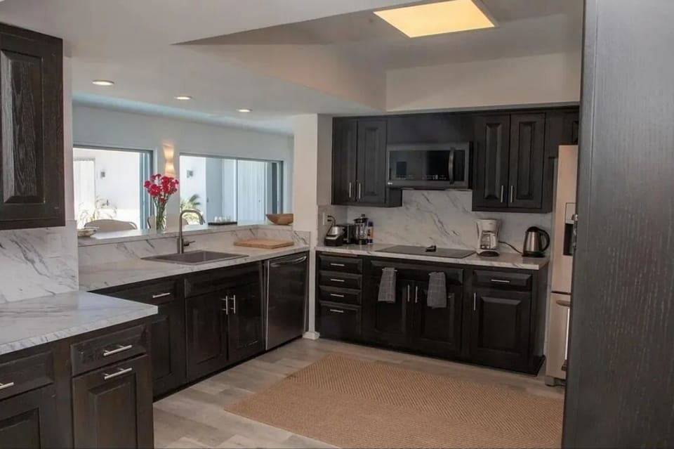 Cook up culinary delights in our fully  equipped kitchen