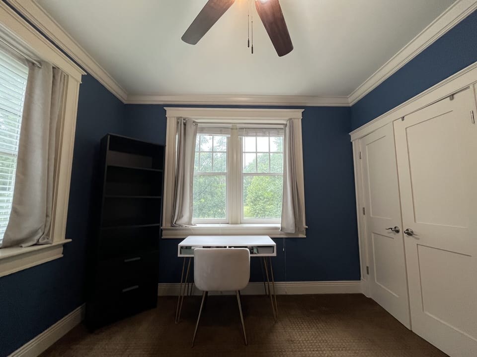 Desk for working from home. 