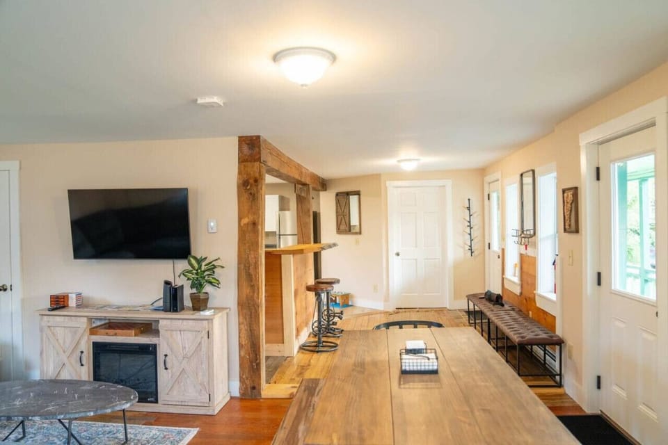 Relax and unwind in the spacious living area.