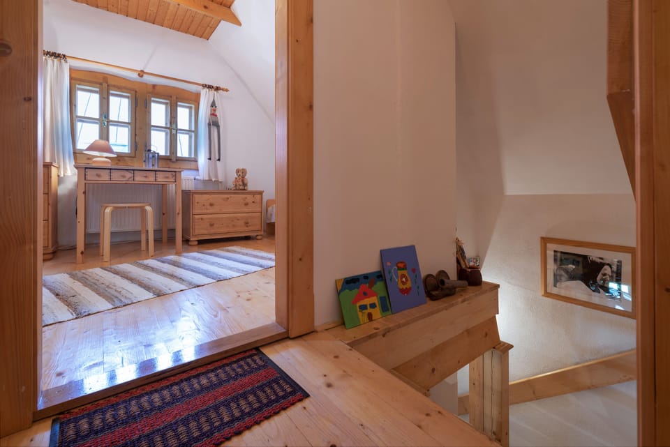 Stairs to the living room