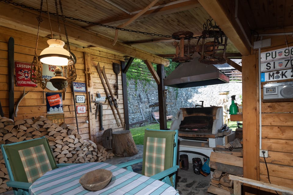 Gazebo for grilling