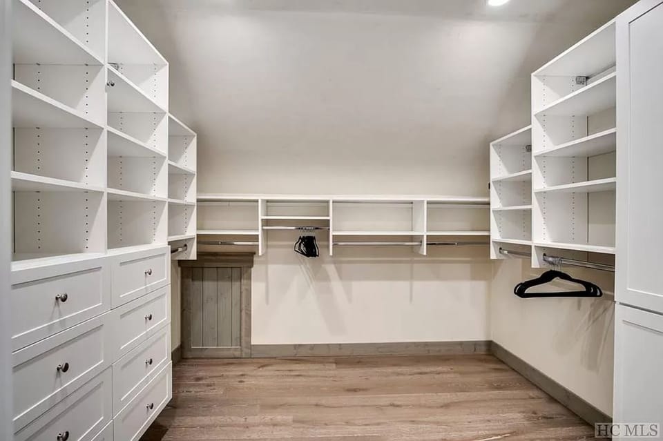 upstairs master walk-in closet 