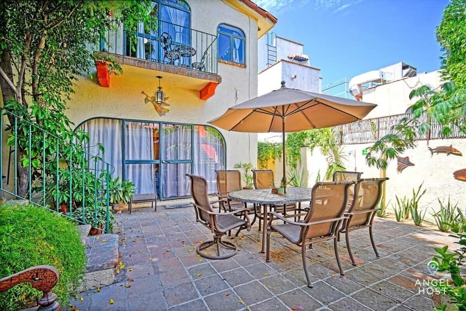 Enjoy al fresco dining in your private courtyard. Perfect for relaxing meals under the sun.