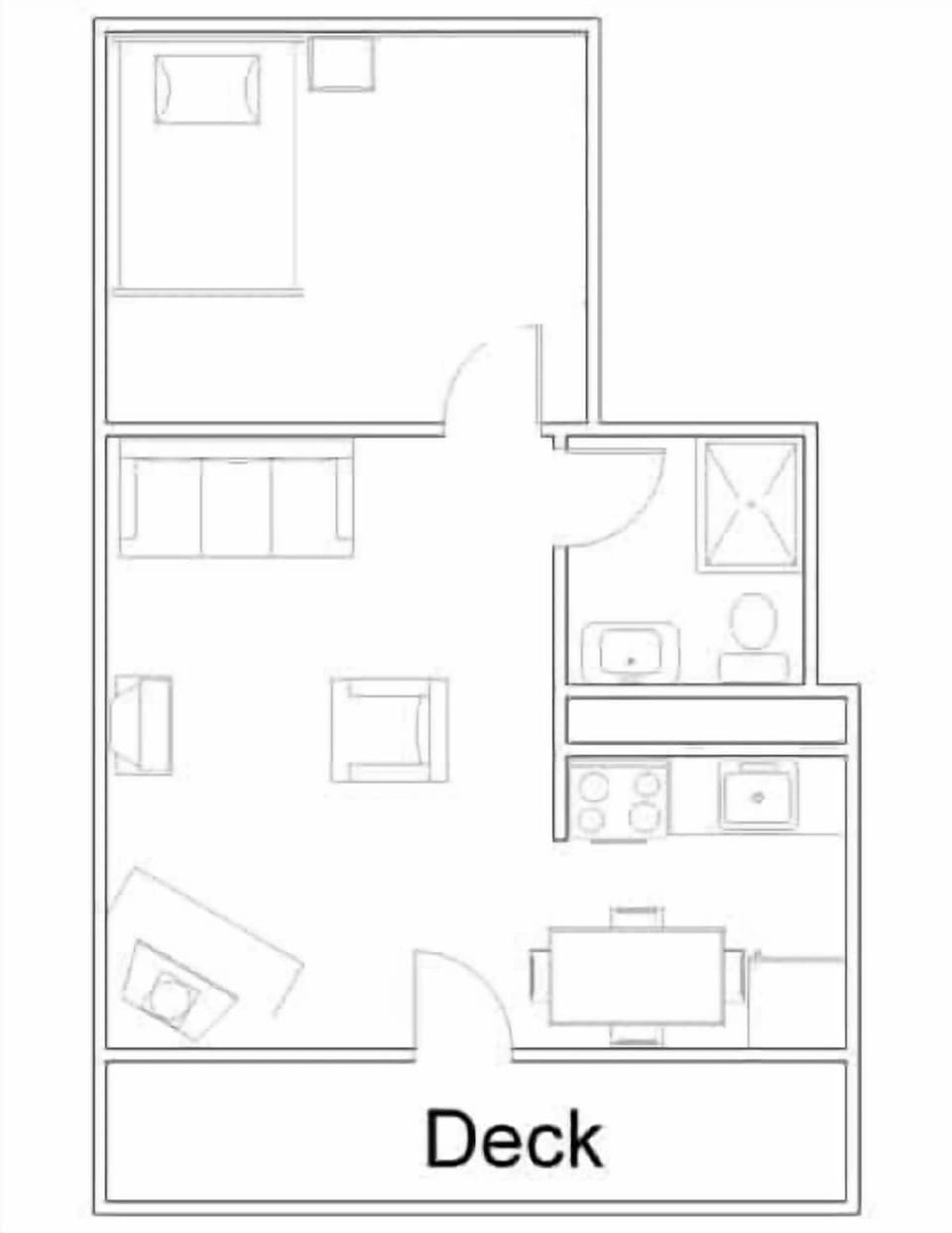 Willows Cabin Floor Plan